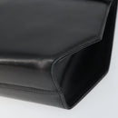 Salvatore Ferragamo Shoulder Bag Leather Black Gold Auth BA9556-10