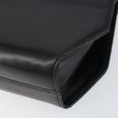 Salvatore Ferragamo Shoulder Bag Leather Black Gold Auth BA9556-12