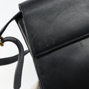 Salvatore Ferragamo Shoulder Bag Leather Black Gold Auth BA9556-15