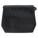 Salvatore Ferragamo Shoulder Bag Leather Black Gold Auth BA9556-3