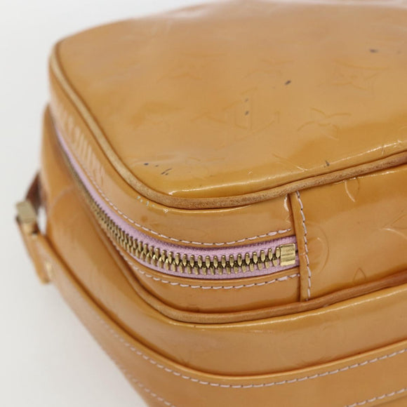 LOUIS VUITTON Monogram Vernis Wooster Bag Marshmallow Pink M91037 LV Auth BA9557