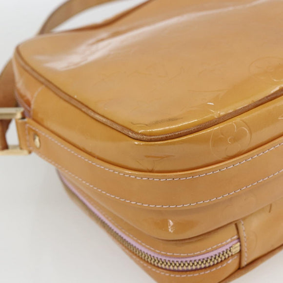 LOUIS VUITTON Monogram Vernis Wooster Bag Marshmallow Pink M91037 LV Auth BA9557