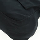 FENDI Mamma Baguette Shoulder Bag Nylon Black Silver Auth BA9559V-15