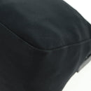 FENDI Mamma Baguette Shoulder Bag Nylon Black Silver Auth BA9559V-17