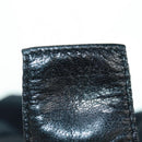 FENDI Mamma Baguette Shoulder Bag Nylon Black Silver Auth BA9559V-12