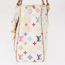 LOUIS VUITTON Monogram Multicolor Aurelia MM Tote Bag Weiß M40094 Auth BA9560-3