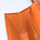 Christian Dior Shoulder Bag Leather Gold Brown Auth BA9565-21