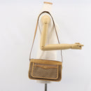 GUCCI GG Supreme Shoulder Bag PVC Beige 001 067 0115 Auth BA9569-24