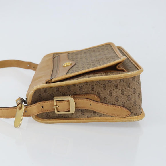 GUCCI GG Supreme Shoulder Bag PVC Beige 001 067 0115 Auth BA9569
