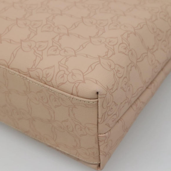 Chloe Tote Bag PVC Beige Auth BA957