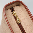 Chloe Tote Bag PVC Beige Auth BA957-10