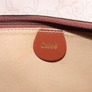 Chloe Tote Bag PVC Beige Auth BA957-12