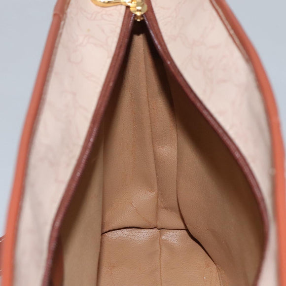 Chloe Tote Bag PVC Beige Auth BA957