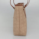 Chloe Tote Bag PVC Beige Auth BA957-4