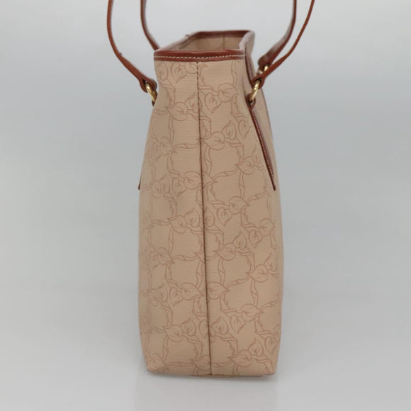 Chloe Tote Bag PVC Beige Auth BA957