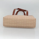 Chloe Tote Bag PVC Beige Auth BA957-9