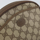 GUCCI GG Supreme Shoulder Bag PVC Beige Gold 116 02 606 Auth BA9572-17