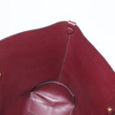 BURBERRY Nova Check Tote Bag PVC Beige Gold Auth BA9573-20