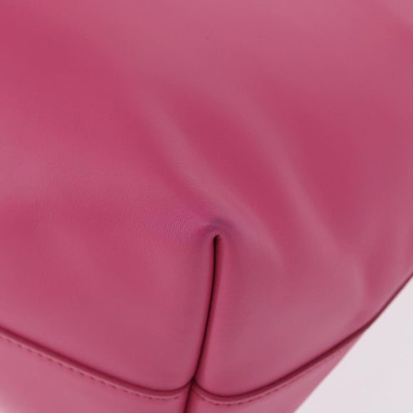 BALENCIAGA Tote Bag Leather Pink Gold 309658 Auth BA9574