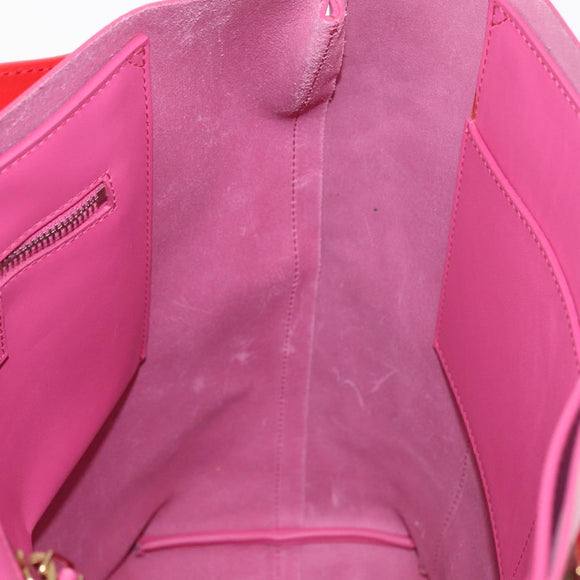 BALENCIAGA Tote Bag Leather Pink Gold 309658 Auth BA9574