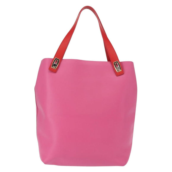 BALENCIAGA Tragetasche Leder Rosa Gold 309658 Auth BA9574