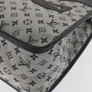 LOUIS VUITTON Monogram Mini Sac Catline Tote Bag Navy M92325 LV Auth BA9588-11