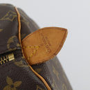 LOUIS VUITTON Monogram Keepall 55 Boston Bag M41424 LV Auth BA9594-19