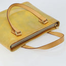 LOUIS VUITTON Monogram Vernis Houston Hand Bag Gris M91053 LV Auth BA9595-6