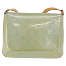 LOUIS VUITTON Monogram Vernis Thompson Street Bag Lavande M91009 LV Auth BA9602-3