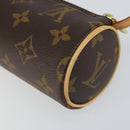 LOUIS VUITTON Monogram Papillon Pouch LV Auth BA9606-15