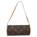 LOUIS VUITTON Monogram Papillon Pouch LV Auth BA9606-13