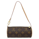 LOUIS VUITTON Monogram Papillon Pouch LV Auth BA9606-2