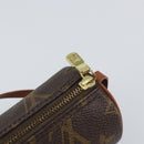 LOUIS VUITTON Monogram Papillon Pouch LV Auth BA9607-14