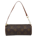 LOUIS VUITTON Monogram Papillon Pouch LV Auth BA9607-2