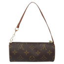 LOUIS VUITTON Monogram Papillon Pouch LV Auth BA9607-3