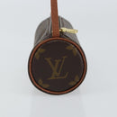LOUIS VUITTON Monogram Papillon Pouch LV Auth BA9607-5