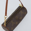 LOUIS VUITTON Monogram Papillon Pouch LV Auth BA9607-6