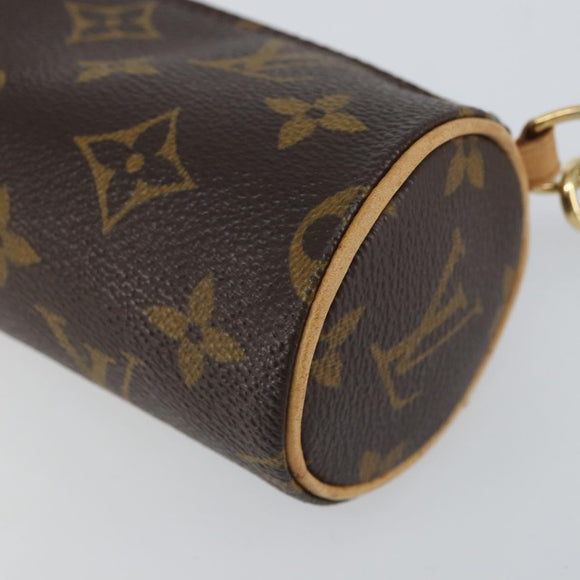 LOUIS VUITTON Monogram Papillon Buideltje LV Auth BA9608