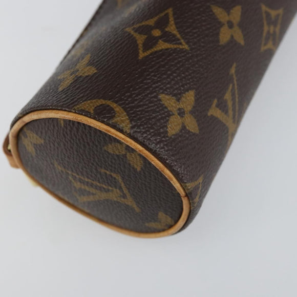 LOUIS VUITTON Monogram Papillon Buideltje LV Auth BA9608
