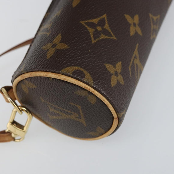 LOUIS VUITTON Monogram Papillon Buideltje LV Auth BA9608