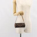 LOUIS VUITTON Monogram Papillon Buideltje LV Auth BA9608-19