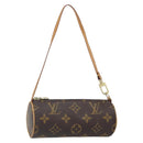 LOUIS VUITTON Monogram Papillon Buideltje LV Auth BA9608-1