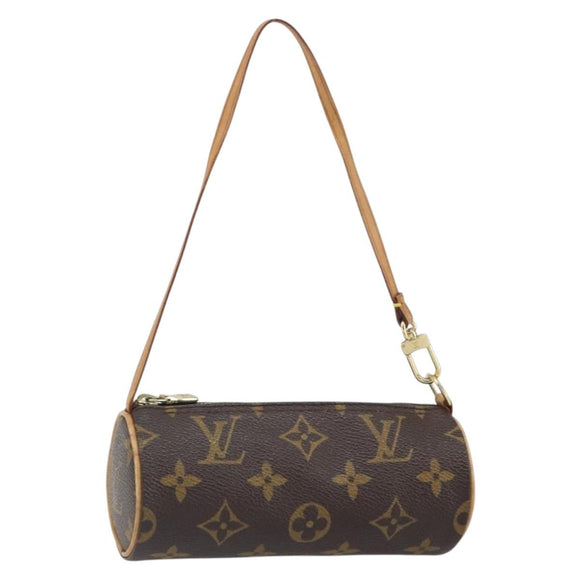 LOUIS VUITTON Monogram Papillon Buideltje LV Auth BA9608