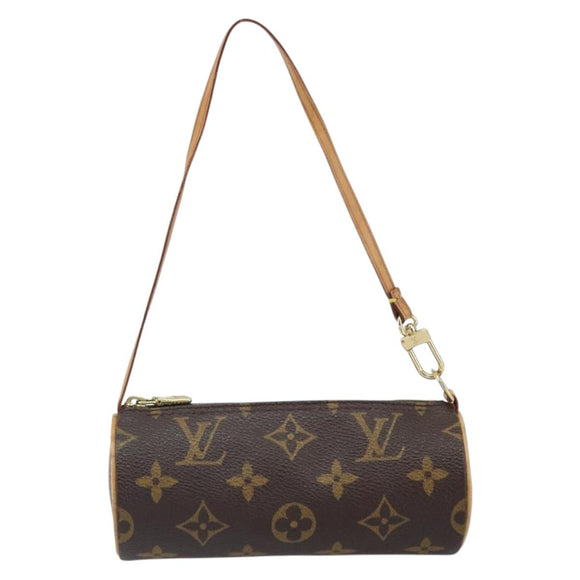 LOUIS VUITTON Monogram Papillon Buideltje LV Auth BA9608