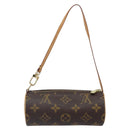 LOUIS VUITTON Monogram Papillon Buideltje LV Auth BA9608-2
