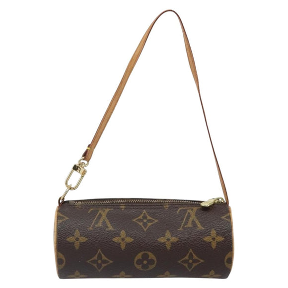 LOUIS VUITTON Monogram Papillon Buideltje LV Auth BA9608