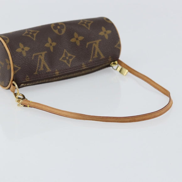 LOUIS VUITTON Monogram Papillon Buideltje LV Auth BA9608