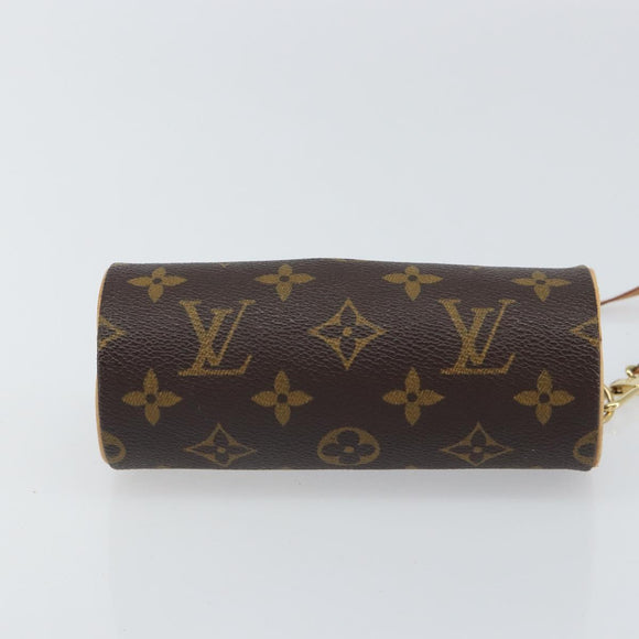 LOUIS VUITTON Monogram Papillon Buideltje LV Auth BA9608