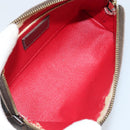 LOUIS VUITTON Damier Ebene Pochette Cosmetic PM Pouch N47516 LV Auth BA9612-10