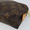 LOUIS VUITTON Monogram Pochette Cosmetic PM Pouch M43998 LV Auth BA9613-15